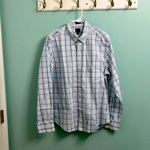 J Crew Slim Untucked long sleeve button down